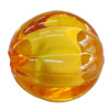 Fantastic Acrylic Beads, Fluted Round 18mm Hole:2mm, Sold by Bag