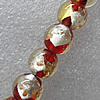 Lampwork Beads, Round 14mm Hole: About 1.5mm, Sold by PC
