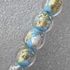 Lampwork Beads, Round 12mm Hole: About 1.5mm, Sold by PC