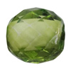 Fantastic Acrylic Beads, Faceted Round 15x15mm Hole:2mm, Sold by Bag