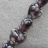 Lampwork Beads, Heart 18mm Hole: About 1.5mm, Sold by PC