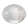 Fantastic Acrylic Beads, Oval 16x13mm Hole:2mm, Sold by Bag