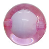 Fantastic Acrylic Beads, Round 14mm Hole:2mm, Sold by Bag