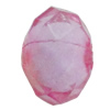 Fantastic Acrylic Beads, Faceted Rondelle 10x7mm Hole:1.5mm, Sold by Bag