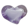 Fantastic Acrylic Beads, Heart 16x22mm Hole:3mm, Sold by Bag