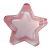 Fantastic Acrylic Beads, Star 36mm Hole:3mm, Sold by Bag