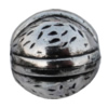 Jewelry findings, CCB plastic Beads Antique silver, Round 14x14mm Hole:2mm, Sold by Bag