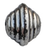 Jewelry findings, CCB plastic Beads Antique silver, 12x13mm Hole:2mm, Sold by Bag