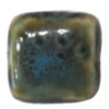 Porcelain beads, Square 16x16mm, Sold by Bag