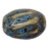 Porcelain beads, Oval 19x13mm, Sold by Bag
