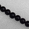 Silver Foil Lampwork Beads, Round 8mm Hole: About 1.5mm, Sold by PC