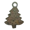  Copper Finding Computer Chip Original, Tree 23x17mm Hole:1mm, Sold by Bag