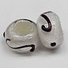 Handmade European Style Lampwork Beads, 14x9mm Hole:6mm, Sold by PC