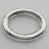 Donut Zinc Alloy Jewelry Findings Lead-free, 16x12mm,11x7mm, Sold by Bag