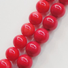 Coral Beads, Round 3mm Hole:0.1mm, Sold by KG