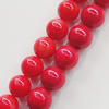 Coral Beads, Round 4mm Hole:0.1mm, Sold by KG