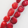 Coral Beads, Nugget About:13x16mm Hole:0.1mm, Sold by KG