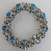 CCB Bracelet, Bead Size:19x11mm, Length:7.9 Inch, Sold By Group