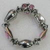 CCB Bracelet, Bead Size:16x10mm-28x18mm, Length:7.9 Inch, Sold By Group