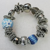 CCB Bracelet, Bead Size:12mm-21mm, Length:7.9 Inch, Sold By Group