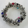 CCB Bracelet, Bead Size:17x9mm-20x24mm, Length:7.9 Inch, Sold By Group