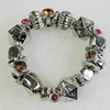 CCB Bracelet, Bead Size:29x24mm-28x18mm, Length:7.9 Inch, Sold By Group