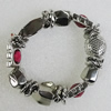 CCB Bracelet, Bead Size:19x19mm-21x7mm, Length:7.9 Inch, Sold By Group