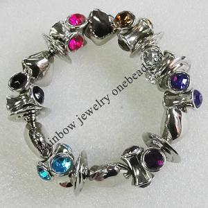 CCB Bracelet, Bead Size:14mm-16x14mm, Length:7.9 Inch, Sold By Group