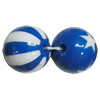 Handmade Solid Acrylic Beads, Round 16mm, Sold by Bag