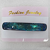 Dichroic Glass With Copper Barrette, 15x90mm, Sold by PC