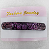 Dichroic Glass With Copper Barrette, 15x90mm, Sold by PC