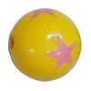 Handmade Solid Acrylic Beads, Round 16mm, Sold by Bag