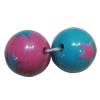 Handmade Solid Acrylic Beads, Round 20mm, Sold by Bag