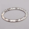Donut Zinc Alloy Jewelry Findings Lead-free, 26x15mm,21x10mm, Sold by Bag