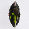 Cubic Zircon (C.Z) Finger Ring, Faceted Horse Eye 35x15mm Hole:17mm, Sold by Box