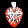 Silver Foil Lampwork Pendant with Metal Alloy Head, Heart 32x28mm Hole:5x4mm, Sold by PC