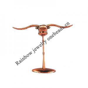 Jewelry Display, Material:Zinc Alloy, About:160x35x132mm, Sold by Box