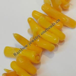 Coral Beads, Nugget 14-22mm Hole:0.1mm, Sold by KG