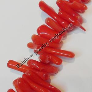 Coral Beads, Nugget 14-22mm Hole:0.1mm, Sold by KG