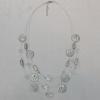 17-22Inch Glass crystal necklace, Bead Size:about 8mm,20mm Sold by Group 