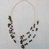 17-22Inch Glass crystal necklace, Bead Size:about 6mm,16mm Sold by Group 