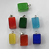 Cats Eye Pendant/Charm, Mix Color, Nugget 10-28mm, Hole:About 1MM, Sold by PC