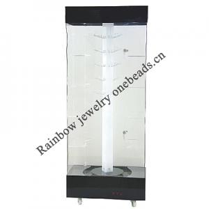Jewelry Display, Material:Acrylic, About 630x330x1560mm, Sold by PC