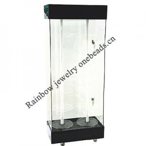 Jewelry Display, Material:Acrylic, About 290x530x1300mm, Sold by PC