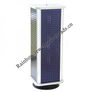 Jewelry Display, Material:Aluminium+Zinc Alloy, About 240x240x680mm, Sold by PC