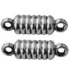 Jewelry findings, CCB plastic Connector Antique silver, 33x10mm Hole:3mm, Sold by Bag