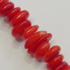 Coral Beads, Nugget About 6-8mm Hole:0.1mm, Sold by KG