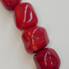 Coral Beads, Nugget About 7x7mm Hole:0.1mm, Sold by KG