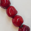 Coral Beads, Nugget About 7x7mm Hole:0.1mm, Sold by KG