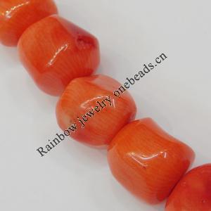 Coral Beads, Nugget About 15x15mm Hole:0.1mm, Sold by KG
